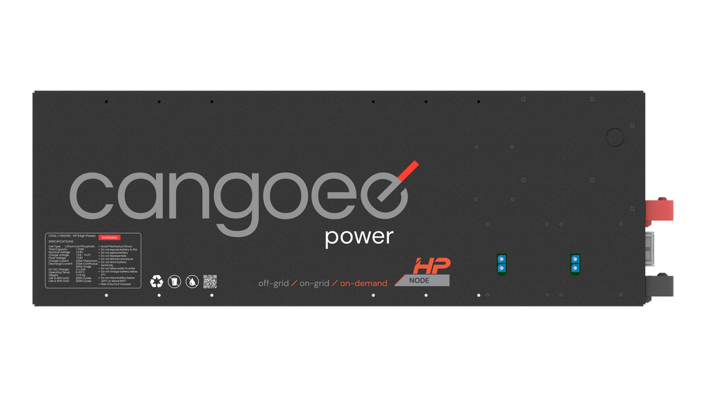 Power Node 110Ah Long Series (40A DCDC) 200A High Power (Reverse Label)