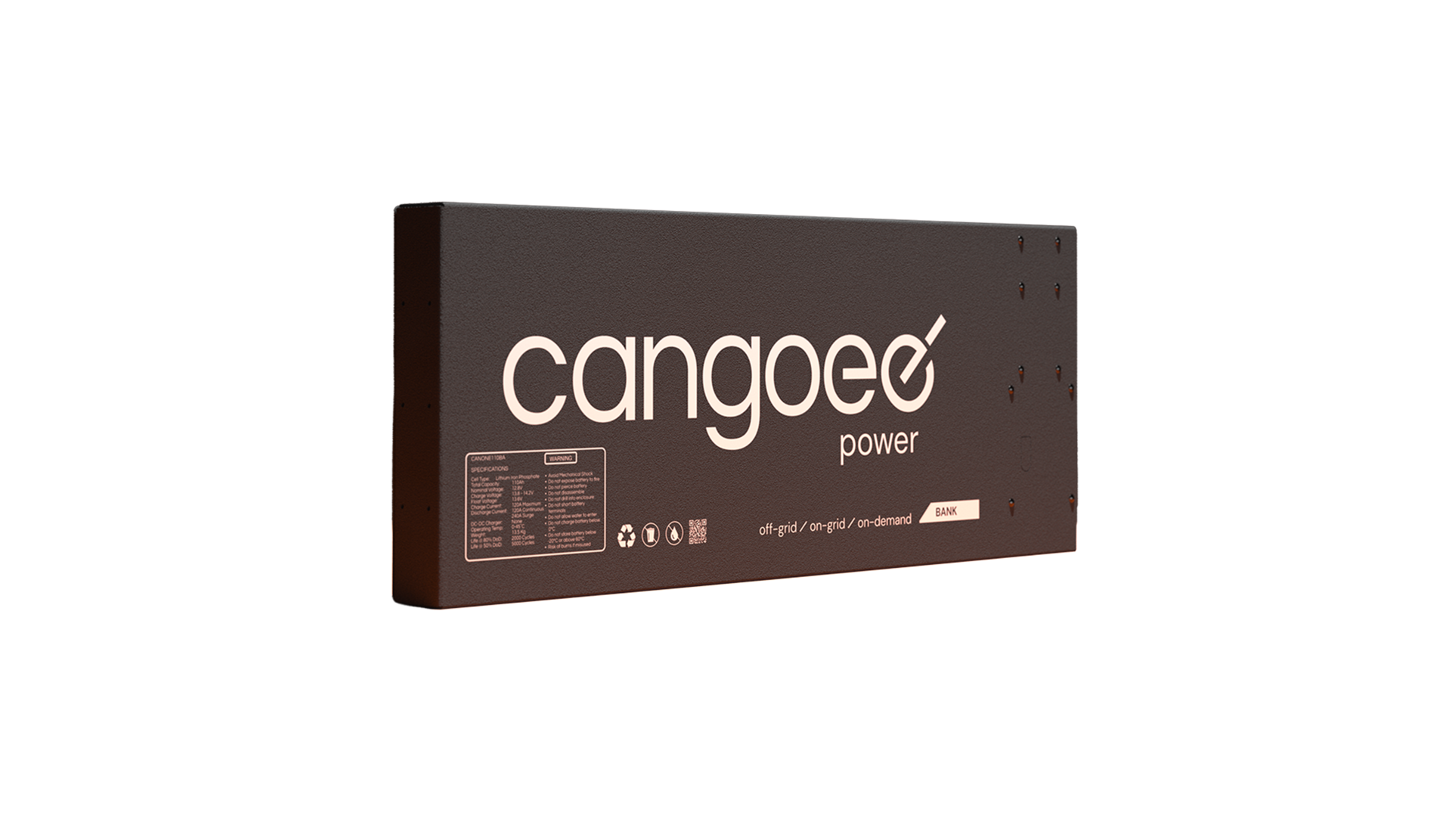 Cangoee ONE - 110Ah with 120A HP BMS