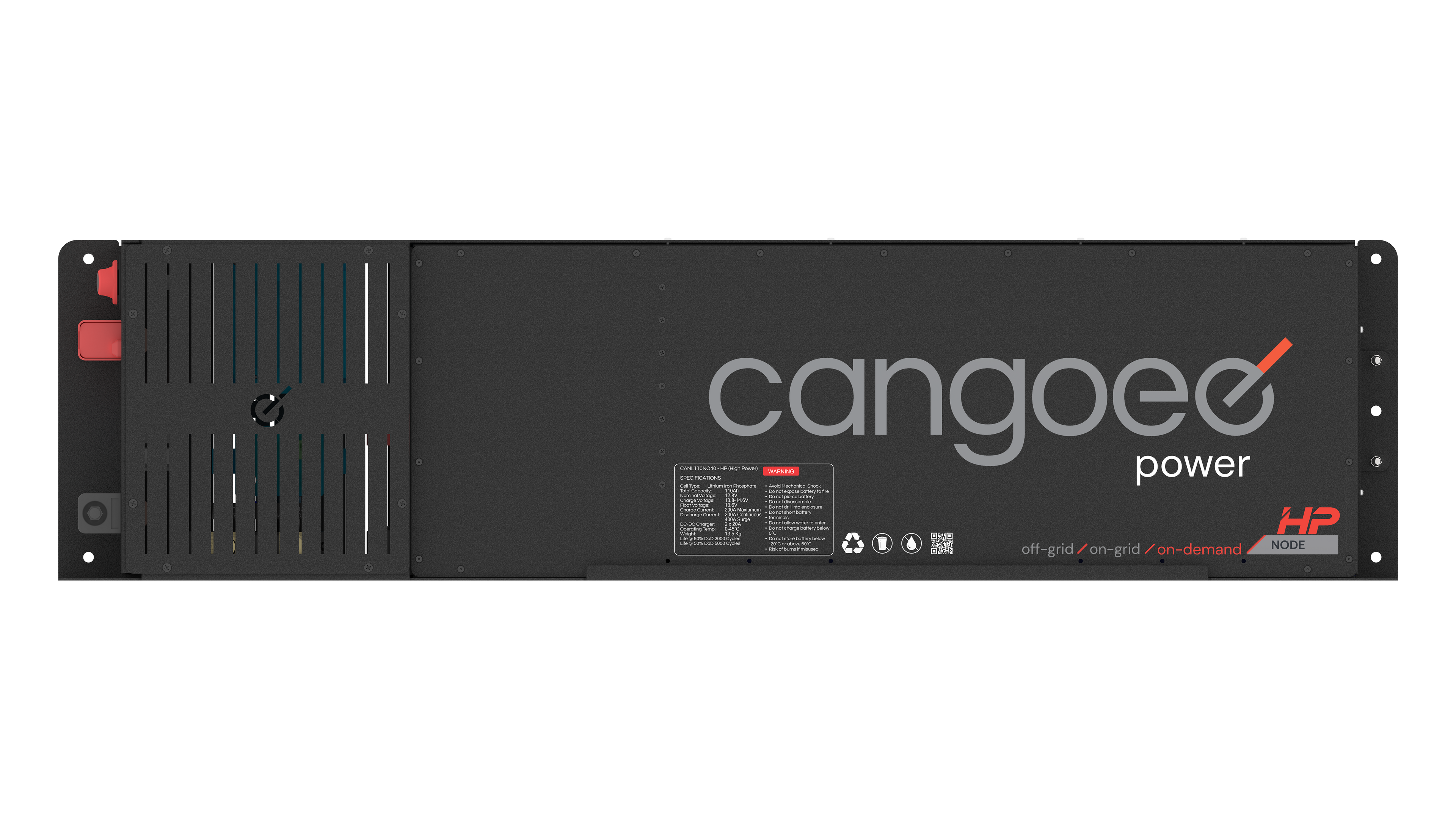 Power Hub 110Ah Long (Canopy) 200A High Power